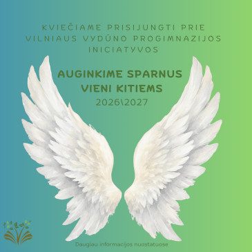 Iniciatyva „Auginkime vieni kitiems sparnus“